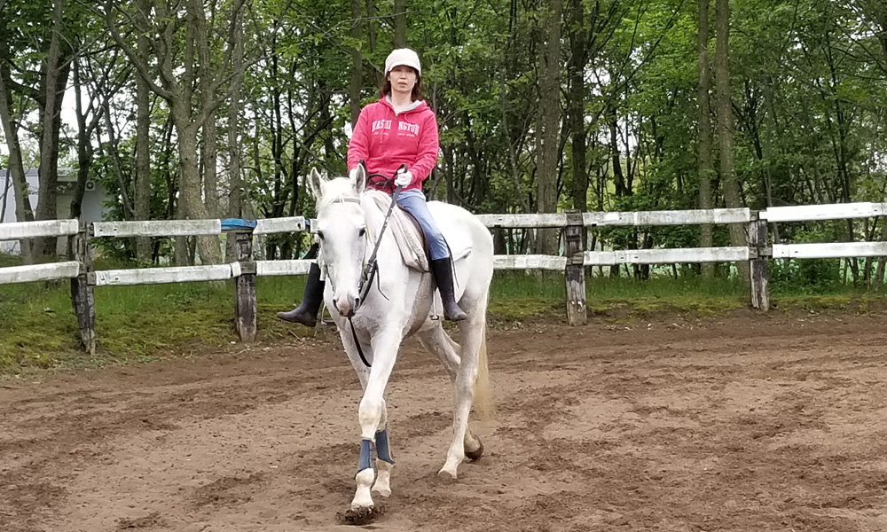 はじめての乗馬