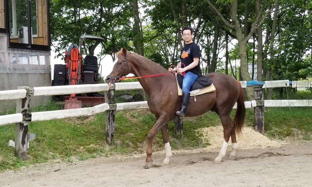 はじめての乗馬