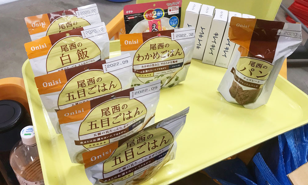 防災対策家族会議 持ち出しリスト制作